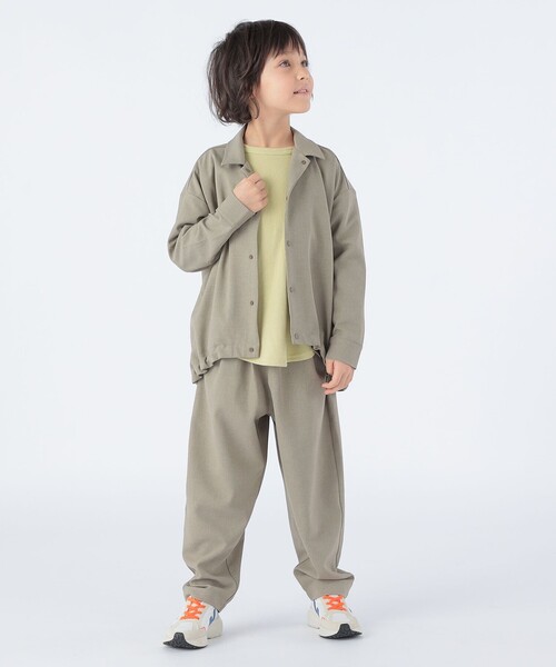SHIPS（シップス）の「SHIPS KIDS:100～130cm / ボリューム タック パンツ（その他パンツ・キッズ・カーキ/ネイビー・110/130/120/100）」の3枚目の写真