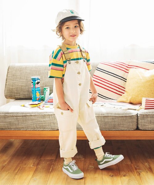 BREEZE（ブリーズ）の「カレッジソックス（ソックス/靴下・キッズ・グリーン/アイボリー/ネイビー・18/21/15 ）」の5枚目の写真