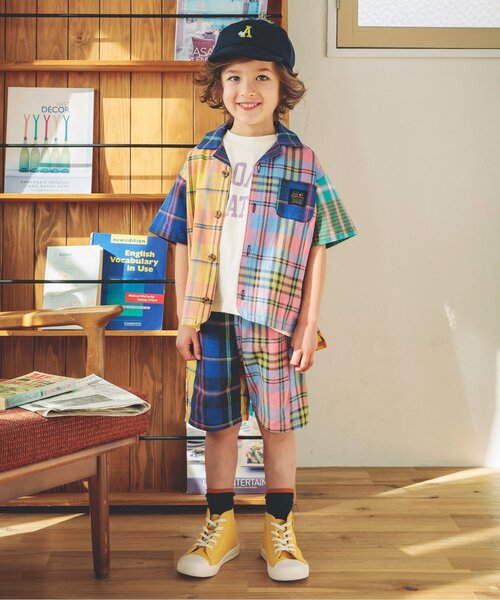 BREEZE（ブリーズ）の「カレッジソックス（ソックス/靴下・キッズ・グリーン/アイボリー/ネイビー・18/21/15 ）」の7枚目の写真