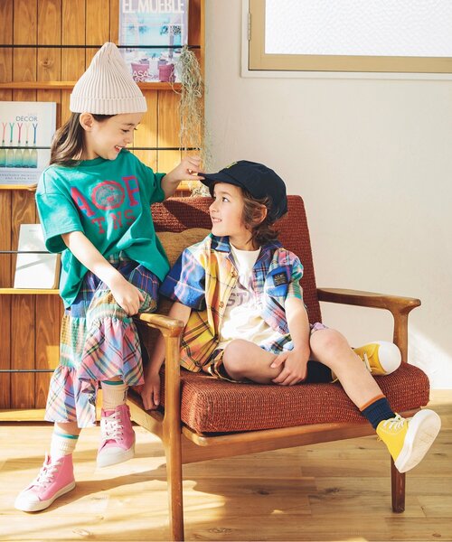 BREEZE（ブリーズ）の「カレッジソックス（ソックス/靴下・キッズ・グリーン/アイボリー/ネイビー・18/21/15 ）」の8枚目の写真