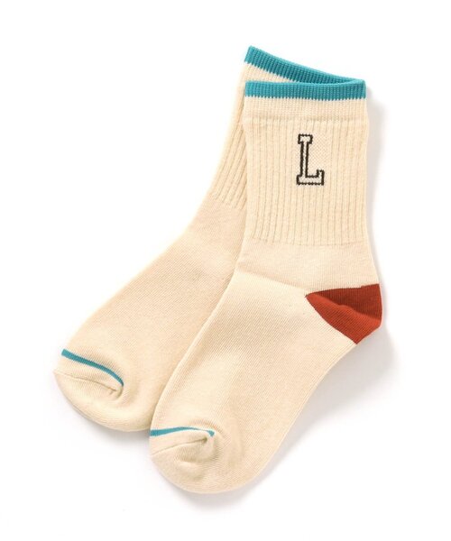 BREEZE（ブリーズ）の「カレッジソックス（ソックス/靴下・キッズ・グリーン/アイボリー/ネイビー・18/21/15 ）」の10枚目の写真