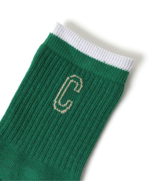 BREEZE（ブリーズ）の「カレッジソックス（ソックス/靴下・キッズ・グリーン/アイボリー/ネイビー・18/21/15 ）」の12枚目の写真
