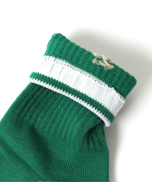 BREEZE（ブリーズ）の「カレッジソックス（ソックス/靴下・キッズ・グリーン/アイボリー/ネイビー・18/21/15 ）」の14枚目の写真