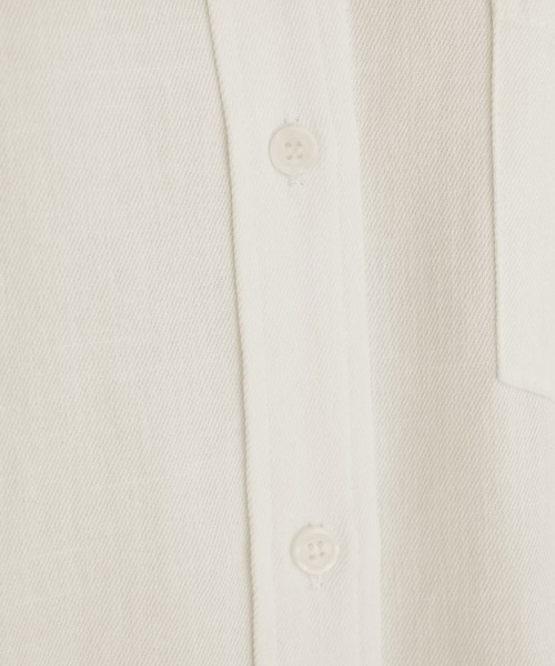 STYLE DELI（スタイルデリ）の「スラブコットンシャツワンピース（ワンピース・レディース・ホワイト/カーキ/キャメル・01/02）」の15枚目の写真