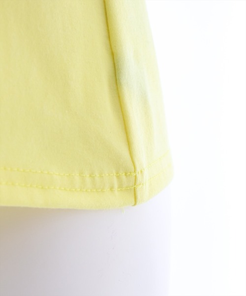 clear（クリア）の「花刺繍半袖Tシャツ（Tシャツ/カットソー・レディース・イエロー/オフホワイト・F）」の9枚目の写真