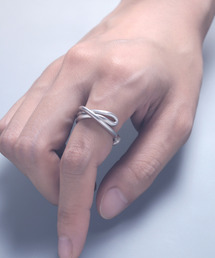 【YArKA/ヤーカ】entwined curvaceous design ring [ducube heyt] / 絡み合う曲線美デザインリング