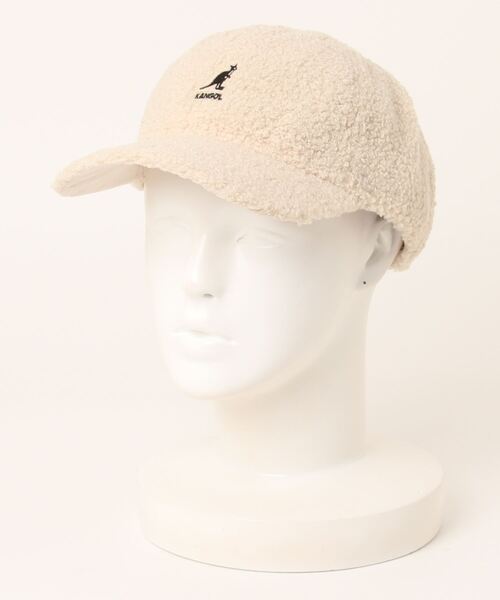 KANGOL（カンゴール）の「KANGOL/カンゴール　SMU SHEEP FUR BASEBALL（キャップ・レディース・ブラック/ライトピンク/アイボリー・ONESIZE(L)）」の13枚目の写真