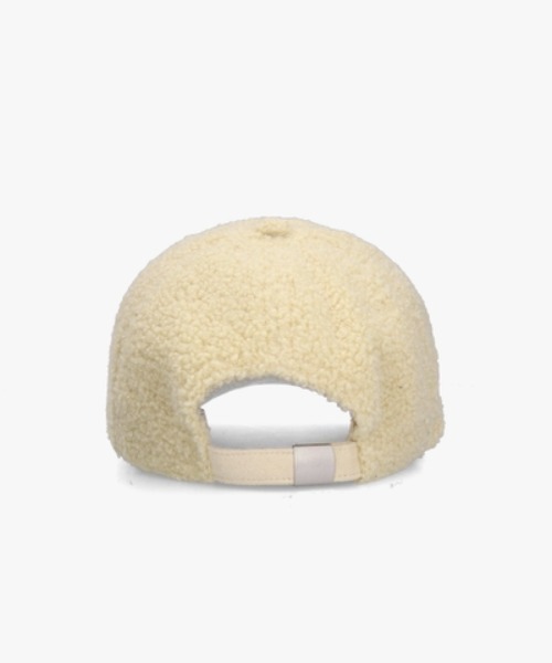 KANGOL（カンゴール）の「KANGOL/カンゴール　SMU SHEEP FUR BASEBALL（キャップ・レディース・ブラック/ライトピンク/アイボリー・ONESIZE(L)）」の4枚目の写真