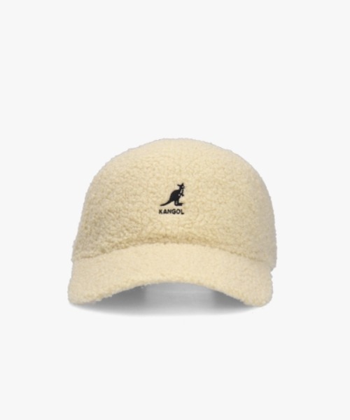 KANGOL（カンゴール）の「KANGOL/カンゴール　SMU SHEEP FUR BASEBALL（キャップ・レディース・ブラック/ライトピンク/アイボリー・ONESIZE(L)）」の7枚目の写真