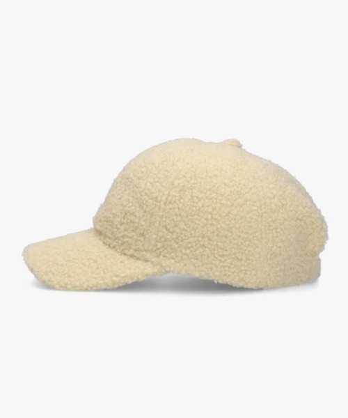 KANGOL（カンゴール）の「KANGOL/カンゴール　SMU SHEEP FUR BASEBALL（キャップ・レディース・ブラック/ライトピンク/アイボリー・ONESIZE(L)）」の11枚目の写真