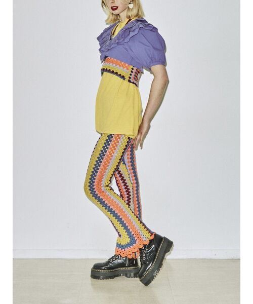 littlemaddieクロシェフレアパンツ& トップス littlemaddieクロシェフレアパンツ& トップス Little maddie