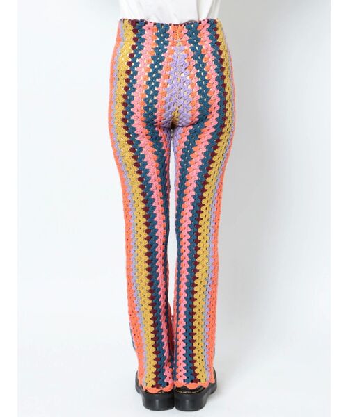jouetie(ジュエティ)の「クロシェフレアパンツ【セットアップ対応】(その他パンツ・レディース・ブラック/イエロー・MEDIUM)」の13枚目の写真