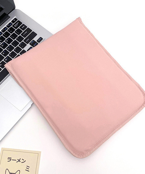 c.u.l（シーユーエル）の「大きいサイズにも対応 クリアポケット 袋型タブレットケース iPadケース PCケース ipd8（PC・タブレットケース・レディース・ブラック/ベージュ/ブルー/ピンク/グリーン・FREE）」の15枚目の写真