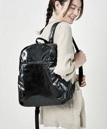 美品 レスポートサック ナイロン シャイン バックパック リュック 大容量 定番 DAILY BACKPACKブラックシャイン（バックパック/リュック