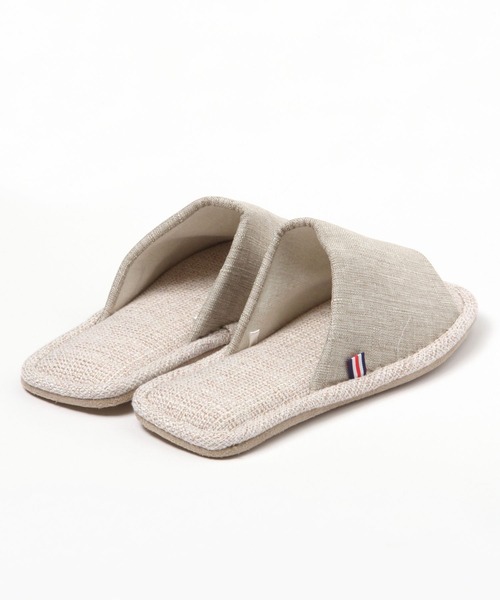 BAYFLOW（ベイフロー）の「SHIKAKUルームシューズ（ルームシューズ/スリッパ・レディース・ライトブルー/ナチュラル・LARGE/MEDIUM）」の9枚目の写真