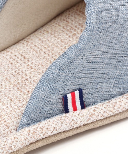 BAYFLOW（ベイフロー）の「SHIKAKUルームシューズ（ルームシューズ/スリッパ・レディース・ライトブルー/ナチュラル・LARGE/MEDIUM）」の4枚目の写真