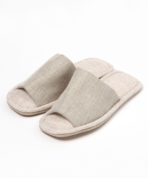 BAYFLOW（ベイフロー）の「SHIKAKUルームシューズ（ルームシューズ/スリッパ・レディース・ライトブルー/ナチュラル・LARGE/MEDIUM）」の14枚目の写真