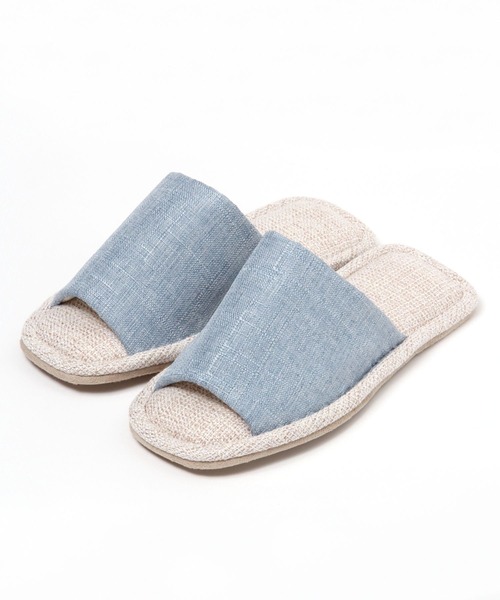 BAYFLOW（ベイフロー）の「SHIKAKUルームシューズ（ルームシューズ/スリッパ・レディース・ライトブルー/ナチュラル・LARGE/MEDIUM）」の15枚目の写真