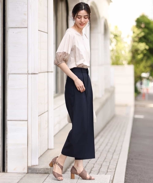 シアーランタンスリーブカットソー