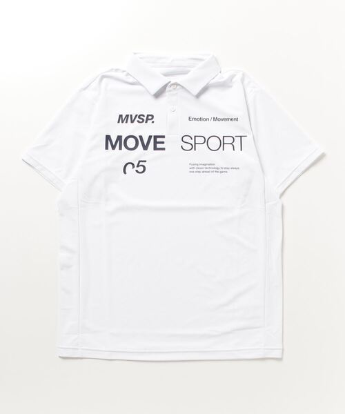 DESCENTE(デサント)の「デサント SUNSCREEN ミニカノコPOLO(ポロシャツ・メンズ・ライトグレー/ホワイト/ネイビー/サックスブルー・3L/L/S/LL/M)」の2枚目の写真