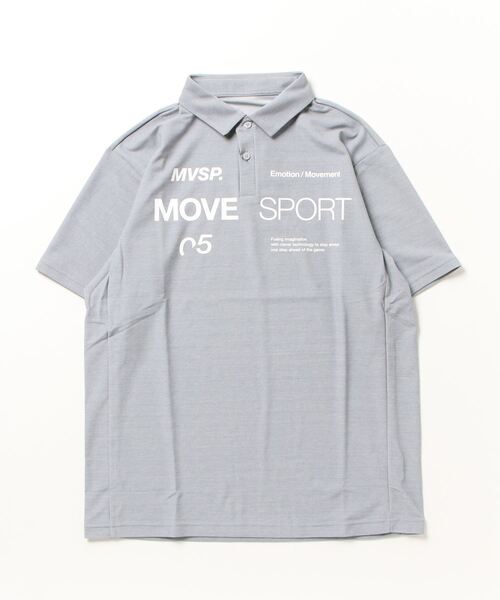DESCENTE(デサント)の「デサント SUNSCREEN ミニカノコPOLO(ポロシャツ・メンズ・ライトグレー/ホワイト/ネイビー/サックスブルー・3L/L/S/LL/M)」の3枚目の写真