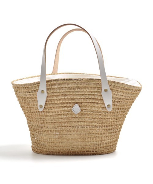 CLEDRAN（クレドラン）の「CL3526 PLAM FIBER BASKT カゴバッグ（かごバッグ・レディース・ブラック/グリーン/ホワイト・FREE）」の4枚目の写真