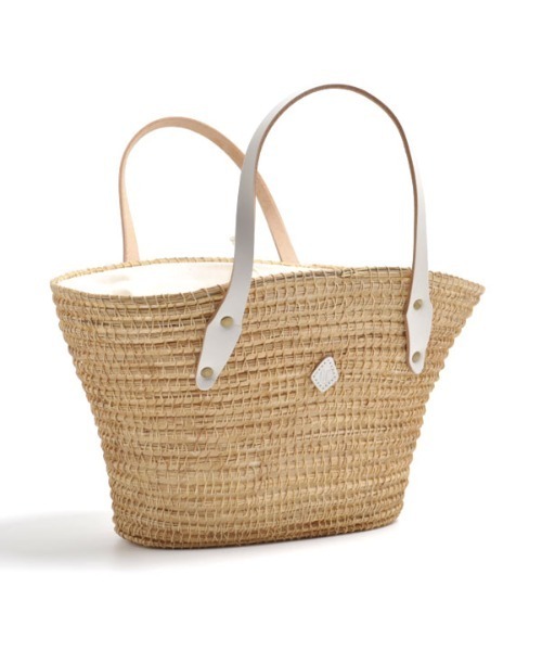 CLEDRAN（クレドラン）の「CL3526 PLAM FIBER BASKT カゴバッグ（かごバッグ・レディース・ブラック/グリーン/ホワイト・FREE）」の5枚目の写真