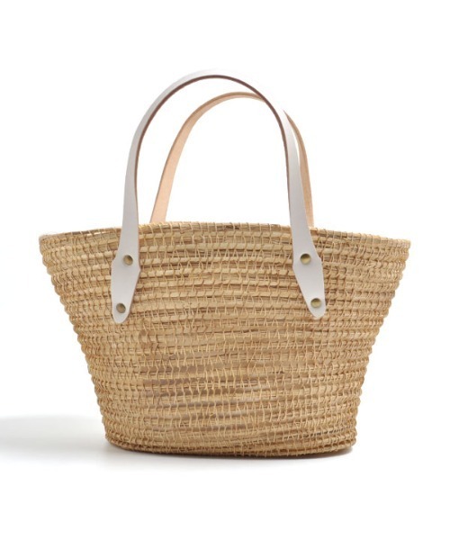 CLEDRAN（クレドラン）の「CL3526 PLAM FIBER BASKT カゴバッグ（かごバッグ・レディース・ブラック/グリーン/ホワイト・FREE）」の7枚目の写真