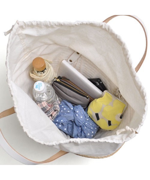 CLEDRAN（クレドラン）の「CL3526 PLAM FIBER BASKT カゴバッグ（かごバッグ・レディース・ブラック/グリーン/ホワイト・FREE）」の10枚目の写真