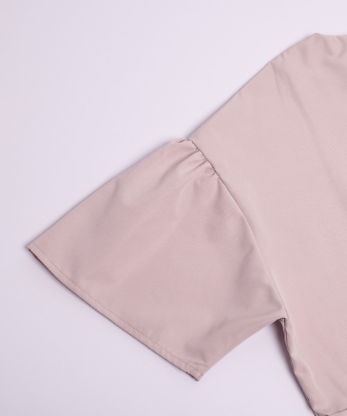 La-gemme（ラジェム）の「パールモチーフプルオーバー（シャツ/ブラウス・レディース・ピンク/ホワイト/ベージュ/ブラック/グレイッシュベージュ・フリー）」の19枚目の写真