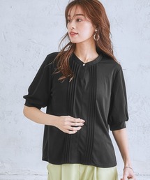 7days Life Styling | 【ひんやり接触冷感】フロントピンタックカットソートップス(Tシャツ/カットソー)