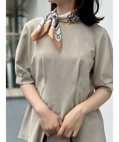 Perfect Suit FActory（パーフェクトスーツファクトリー）の「イタリア製　船具柄スカーフ　グレー/ブラウン/ブルー（バンダナ/スカーフ・レディース・ライトグレー/ブルー/ブラウン・FREE）」の17枚目の写真