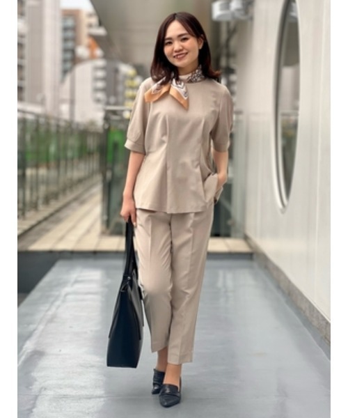 Perfect Suit FActory（パーフェクトスーツファクトリー）の「イタリア製　船具柄スカーフ　グレー/ブラウン/ブルー（バンダナ/スカーフ・レディース・ライトグレー/ブルー/ブラウン・FREE）」の21枚目の写真