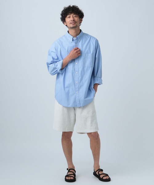 BAYFLOW（ベイフロー）の「ラフパイル ショートパンツ（その他パンツ・メンズ・オフホワイト/チャコール/ブルー・LARGE/MEDIUM）」の10枚目の写真