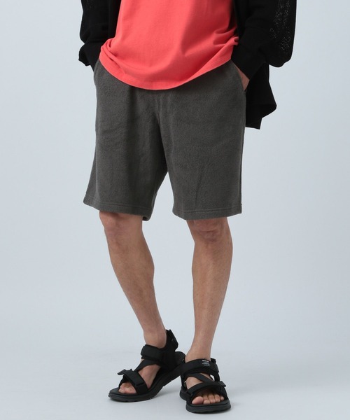 BAYFLOW（ベイフロー）の「ラフパイル ショートパンツ（その他パンツ・メンズ・オフホワイト/チャコール/ブルー・LARGE/MEDIUM）」の14枚目の写真