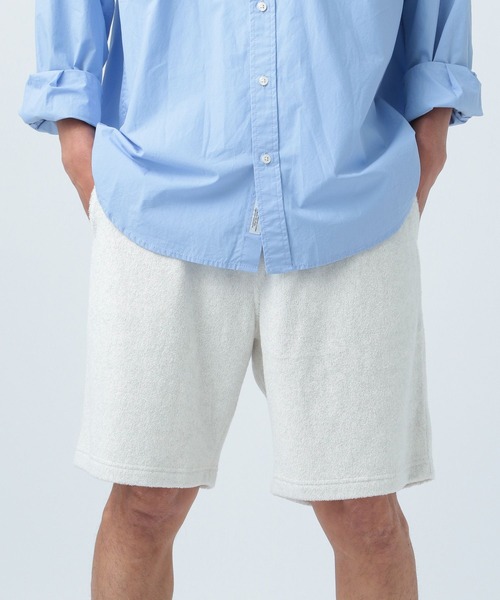 BAYFLOW（ベイフロー）の「ラフパイル ショートパンツ（その他パンツ・メンズ・オフホワイト/チャコール/ブルー・LARGE/MEDIUM）」の12枚目の写真