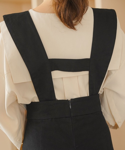 moulis'（ムーリス）の「ストラップマーメイドスカート（スカート・レディース・ホワイト/ブラック/ブルー・SMALL/MEDIUM/LARGE）」の22枚目の写真