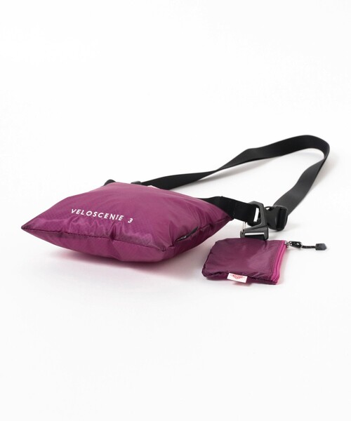 Ray BEAMS（レイビームス）の「DANTON / ミニ ショルダー バッグ（ショルダーバッグ・レディース・ブラック/グリーン系その他/パープル・ONE SIZE）」の19枚目の写真