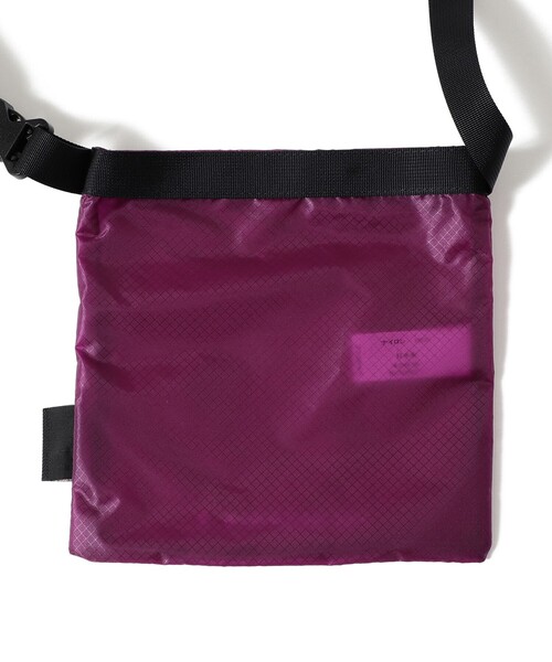 Ray BEAMS（レイビームス）の「DANTON / ミニ ショルダー バッグ（ショルダーバッグ・レディース・ブラック/グリーン系その他/パープル・ONE SIZE）」の6枚目の写真