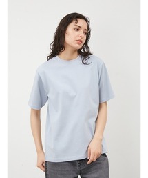 クルーネックベーシックハイラインTシャツ【マシーンウォッシャブル】