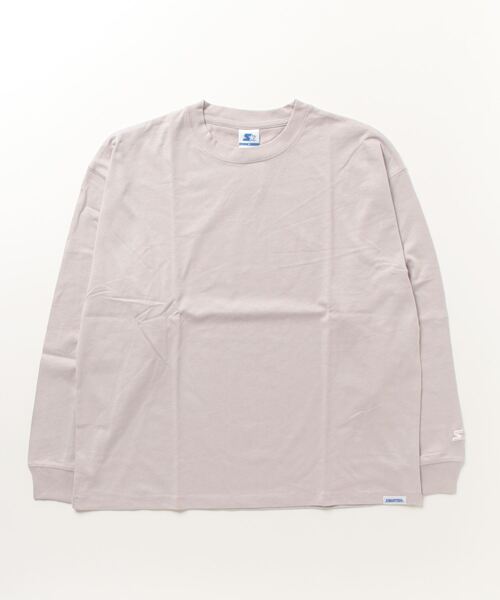 STARTER BLUE LABEL(スターターブルーレーベル)の「STARTER / BIG長袖Tシャツ / STBL-1634092(Tシャツ/カットソー・メンズ・モカ/ネイビー/ホワイト/ライトグレー/カーキ/ブラック/グレー/ラベンダー・LARGE/X-LARGE/XX-LARGE/SMALL/MEDIUM)」の11枚目の写真