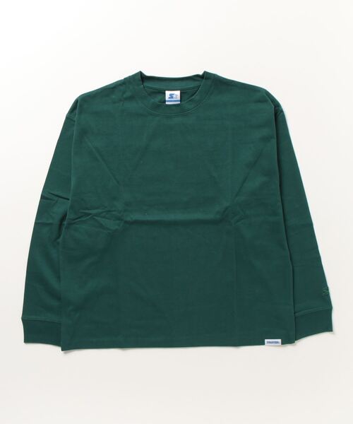 STARTER BLUE LABEL(スターターブルーレーベル)の「STARTER / BIG長袖Tシャツ / STBL-1634092(Tシャツ/カットソー・メンズ・モカ/ネイビー/ホワイト/ライトグレー/カーキ/ブラック/グレー/ラベンダー・LARGE/X-LARGE/XX-LARGE/SMALL/MEDIUM)」の13枚目の写真