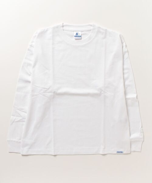 STARTER BLUE LABEL(スターターブルーレーベル)の「STARTER / BIG長袖Tシャツ / STBL-1634092(Tシャツ/カットソー・メンズ・モカ/ネイビー/ホワイト/ライトグレー/カーキ/ブラック/グレー/ラベンダー・LARGE/X-LARGE/XX-LARGE/SMALL/MEDIUM)」の15枚目の写真