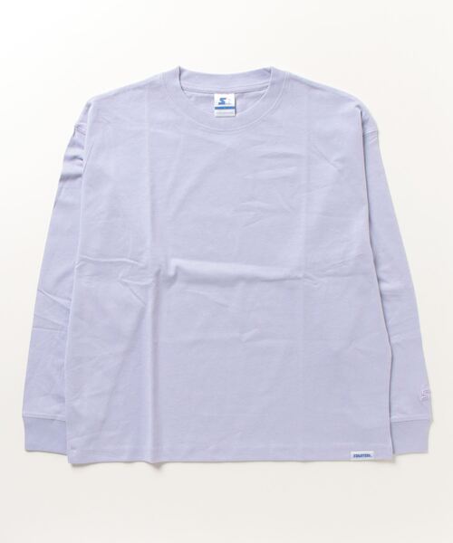 STARTER BLUE LABEL(スターターブルーレーベル)の「STARTER / BIG長袖Tシャツ / STBL-1634092(Tシャツ/カットソー・メンズ・モカ/ネイビー/ホワイト/ライトグレー/カーキ/ブラック/グレー/ラベンダー・LARGE/X-LARGE/XX-LARGE/SMALL/MEDIUM)」の17枚目の写真