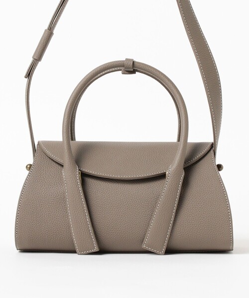 Demi-Luxe BEAMS（デミルクス ビームス）の「TOFF & LOADSTONE / コロン シュリンク ハンドバッグ（トートバッグ・レディース・ブラック/ブラウン系その他/ベージュ系その他・ONE SIZE）」の9枚目の写真