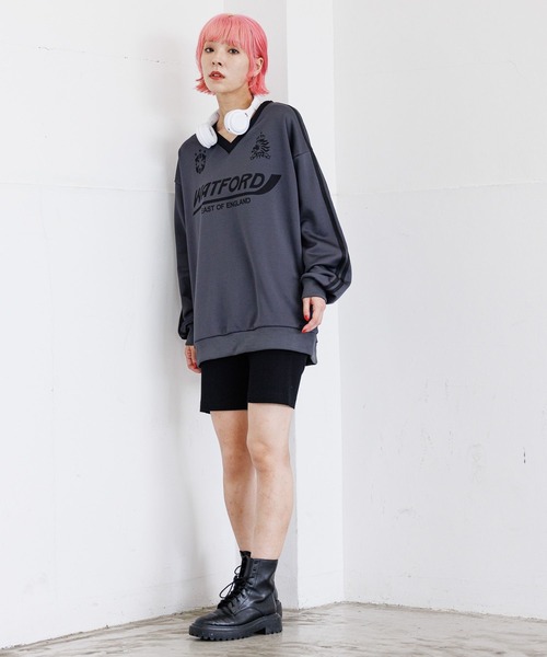 PBLIM（ページボーイリム）の「PBLIM/ポンチゲームシャツ（その他トップス・レディース・ブラック/グレー・FREE）」の17枚目の写真