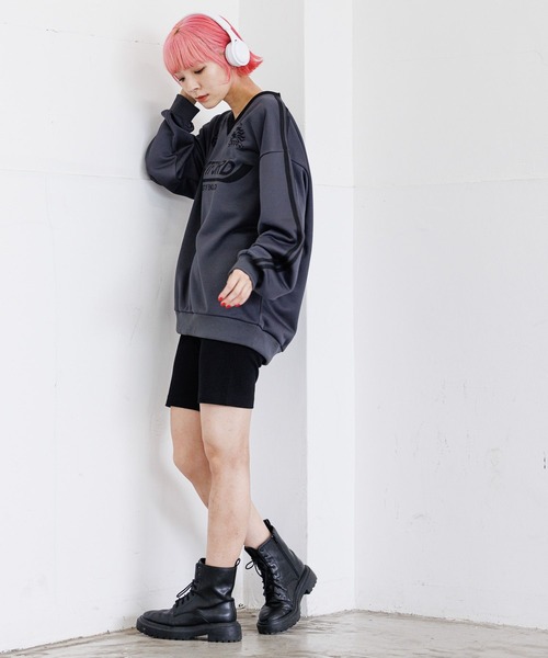 PBLIM（ページボーイリム）の「PBLIM/ポンチゲームシャツ（その他トップス・レディース・ブラック/グレー・FREE）」の18枚目の写真