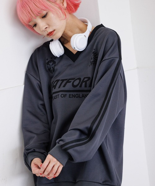 PBLIM（ページボーイリム）の「PBLIM/ポンチゲームシャツ（その他トップス・レディース・ブラック/グレー・FREE）」の20枚目の写真