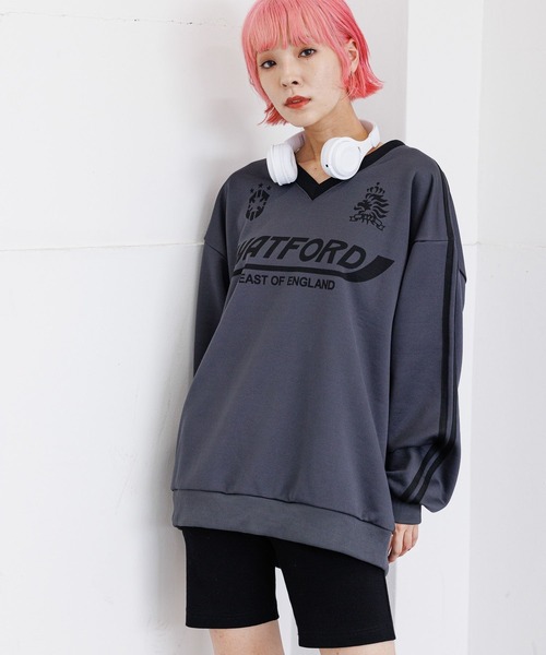 PBLIM（ページボーイリム）の「PBLIM/ポンチゲームシャツ（その他トップス・レディース・ブラック/グレー・FREE）」の22枚目の写真