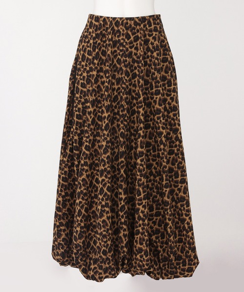 AULA AILA（アウラアイラ）の「フレアバルーンスカート（スカート・レディース・ブラック/レオパード/アイボリー・0/1）」の20枚目の写真